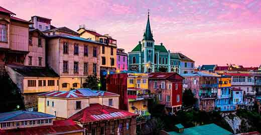 VALPARAÍSO CON AVIANCA 4 DÍAS / 3 NOCHES